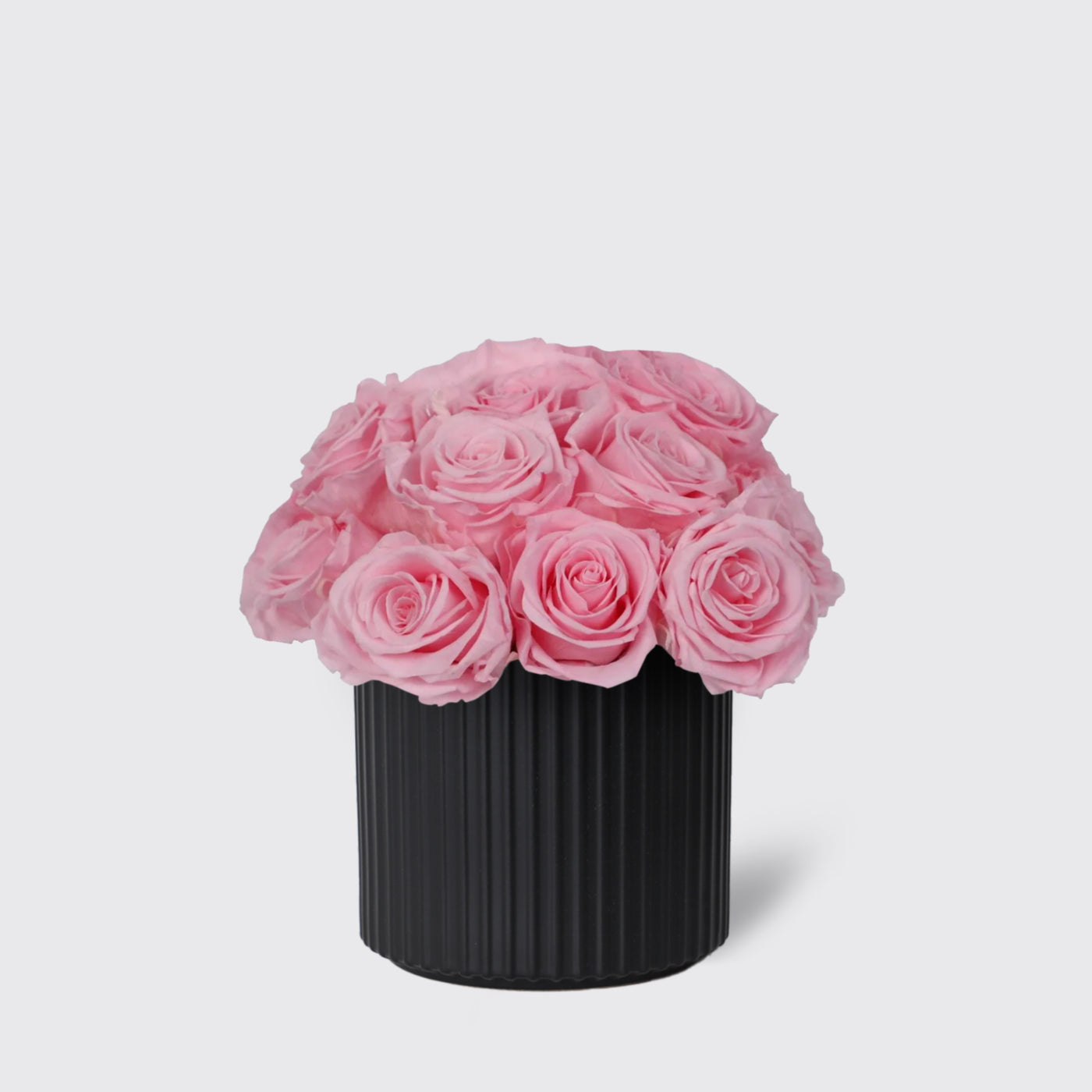 Infinity Bridal Pink in Vase - Infinity Roses