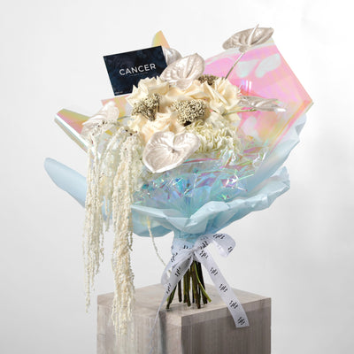 Cancer Zodiac - The Pearl in Bouquet