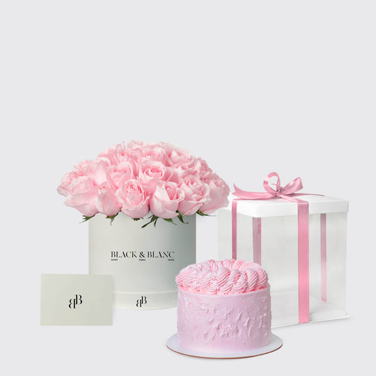 Pink Perfection Set - BLACK AND BLANC