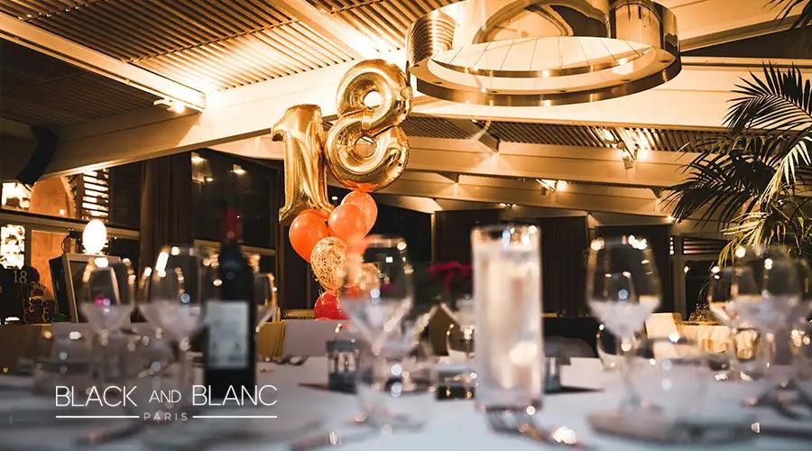 Surprise birthday party ideas in Dubai - BLACK AND BLANC 