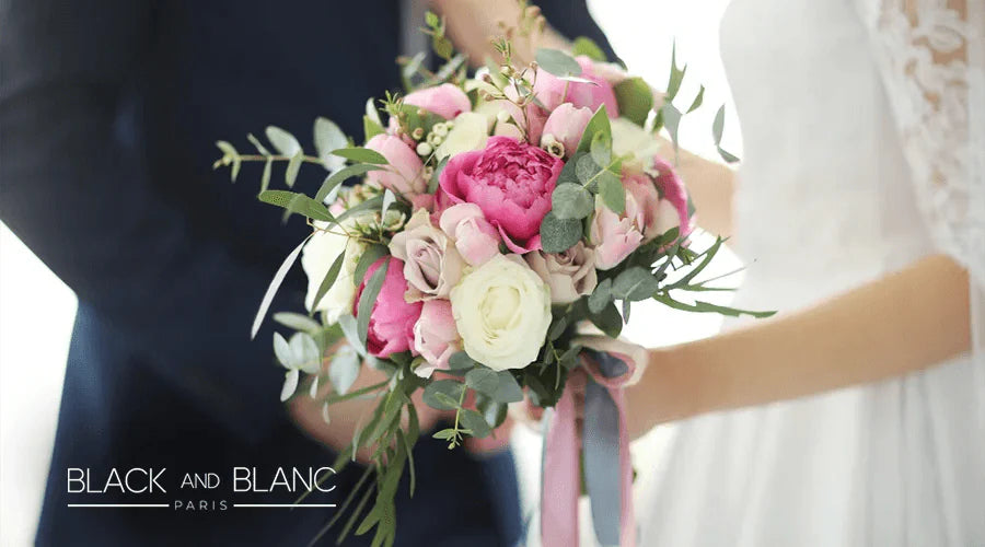 The Best Colors for Wedding Bouquets - BLACK AND BLANC 