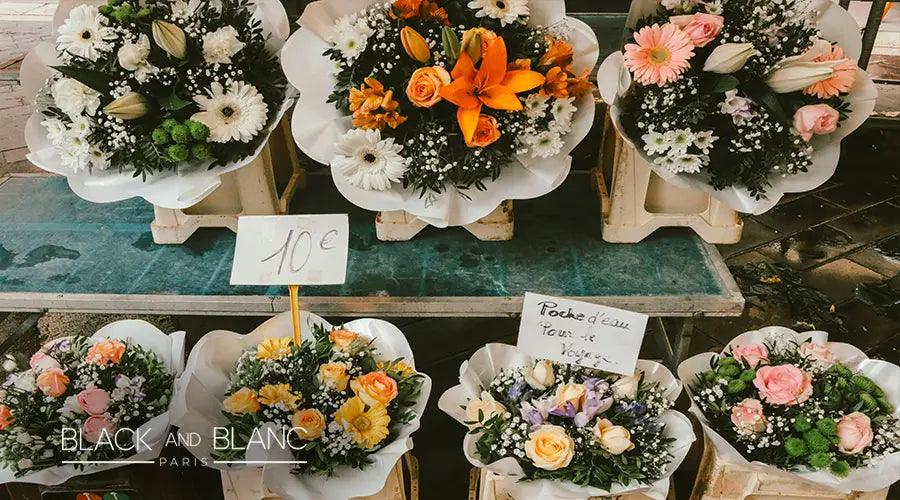 Types Of Bouquet Flowers - BLACK AND BLANC 
