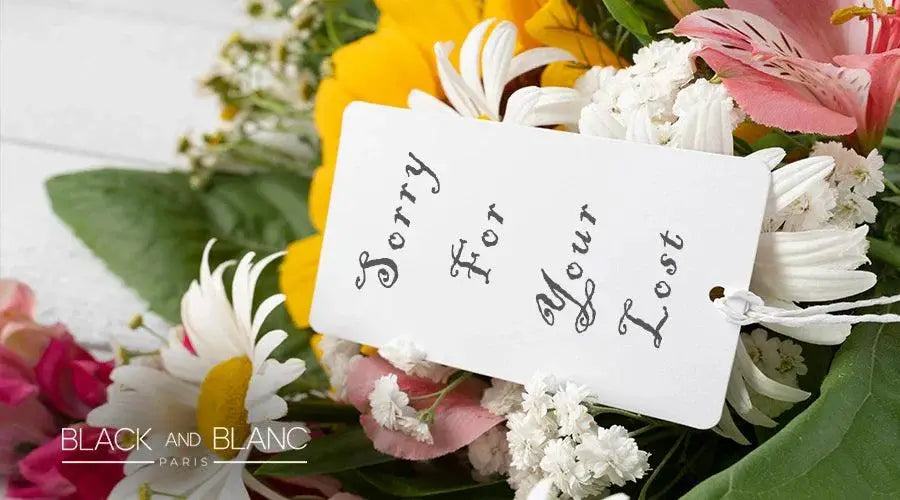 What to Write on Flower Arrangement for Funeral - BLACK AND BLANC 