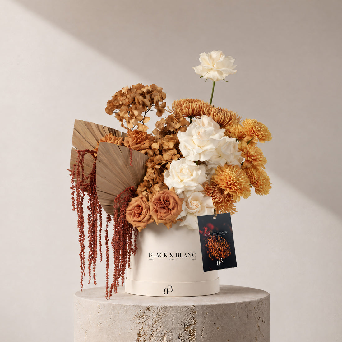 Autumn - Gather in Box - BLACK AND BLANC