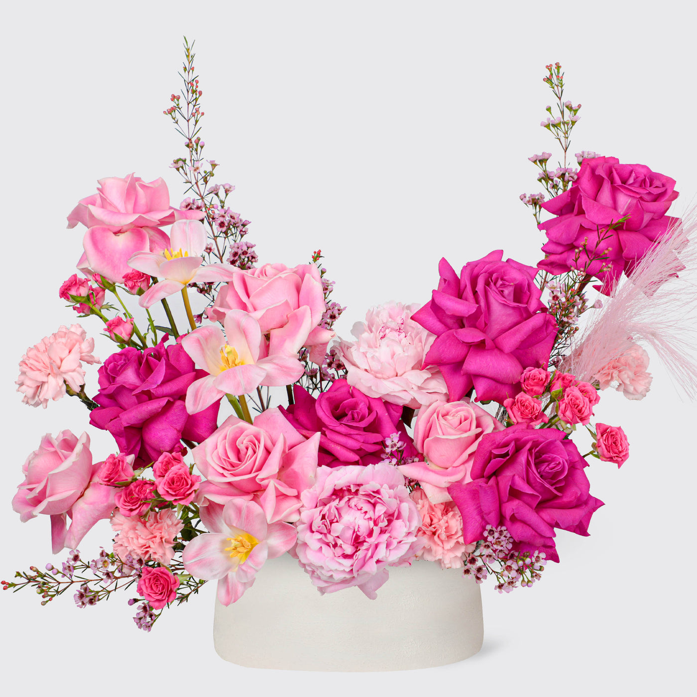 Rosy Triumph in Vase