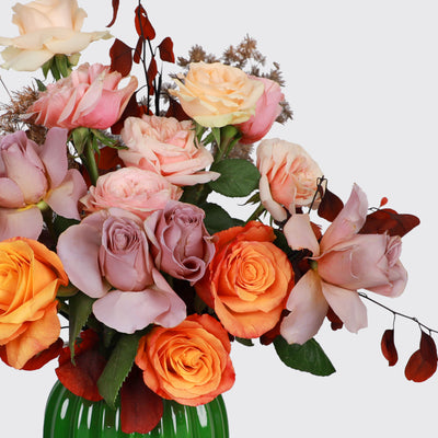 Regal Umber in Vase - Fresh Flowers