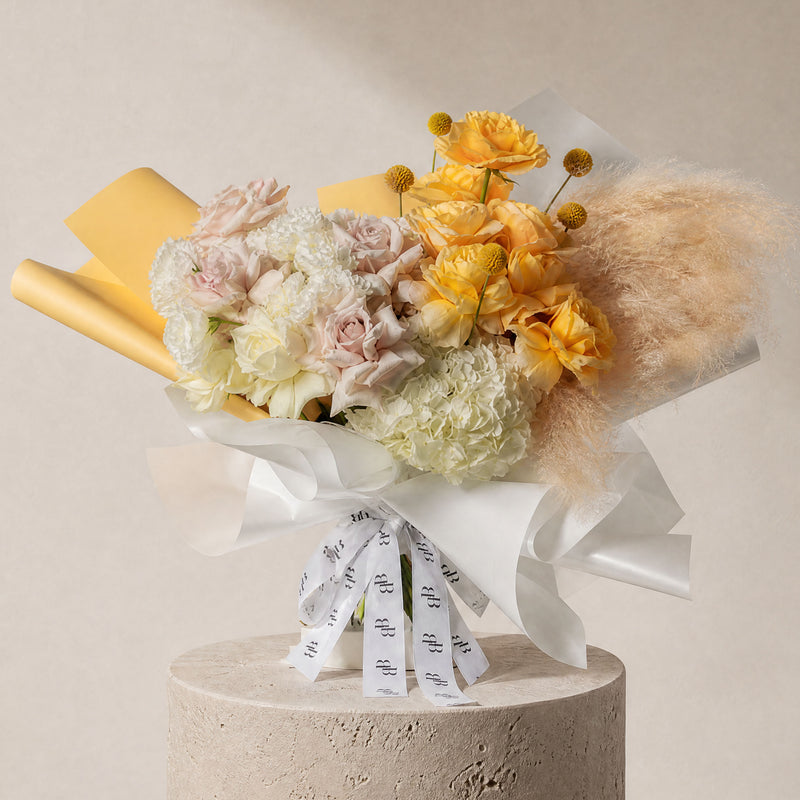 Leo Zodiac - The Gilded Bouquet