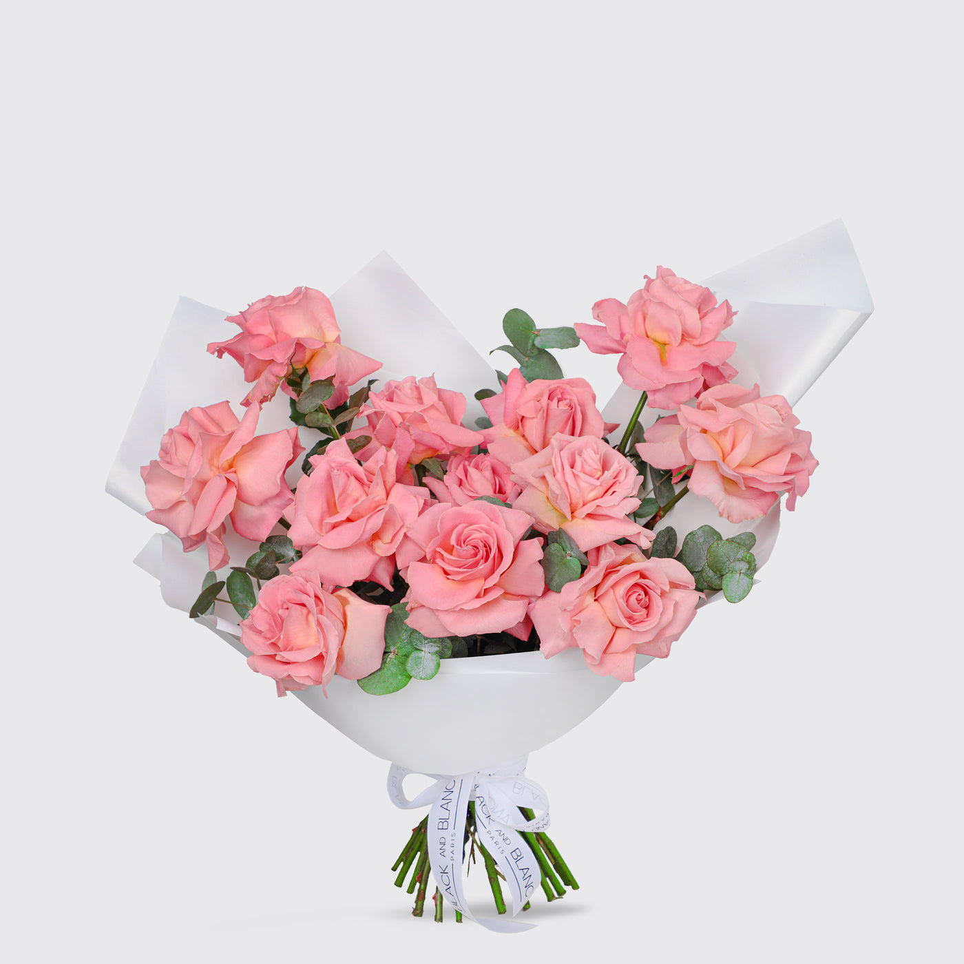 Roseate Bliss Bouq - Fresh Flowers
