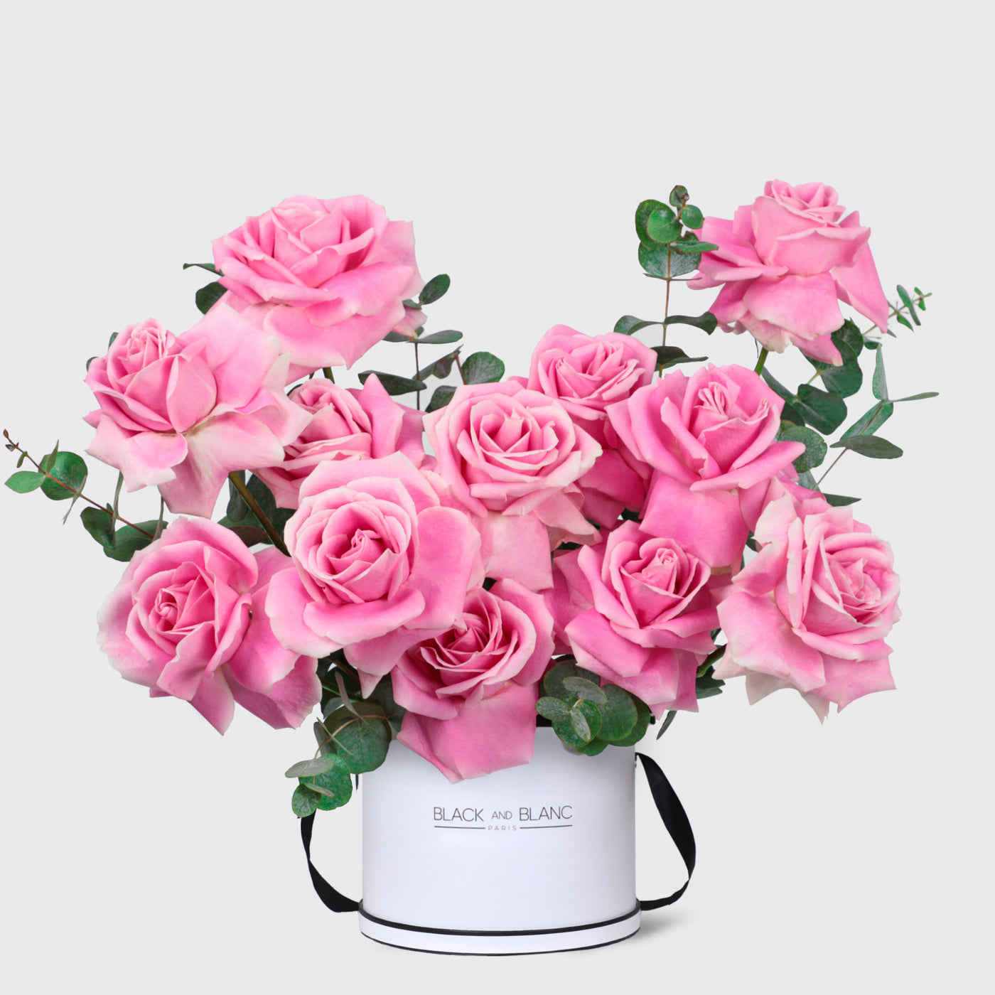 Blushing Elegance in Box - Fresh Flowers