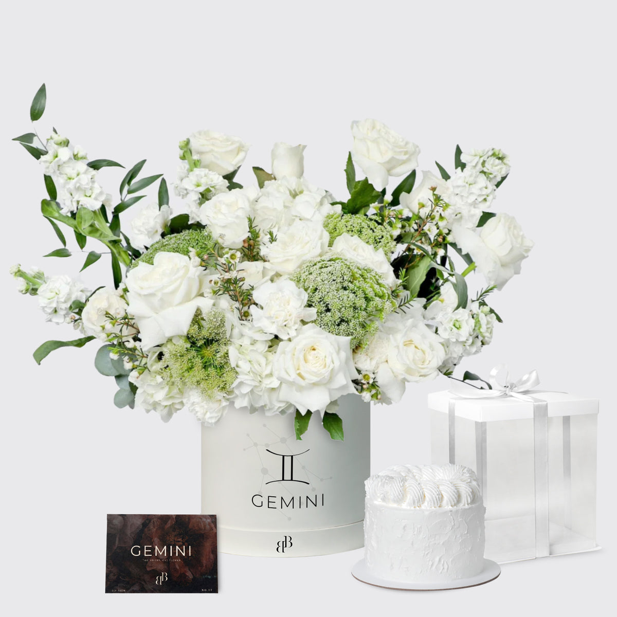 The Gemini - Whispering  White Set