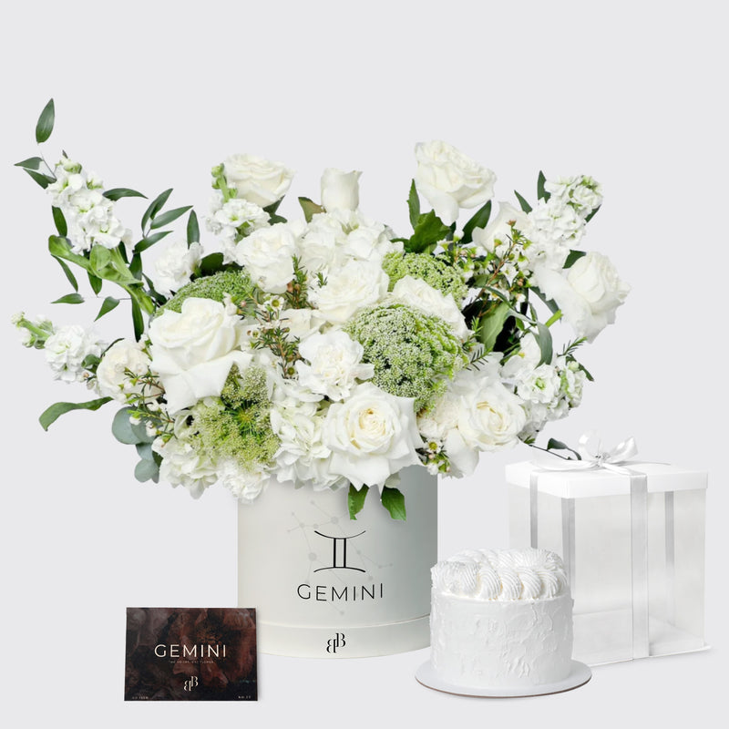 The Gemini - Whispering  White Set