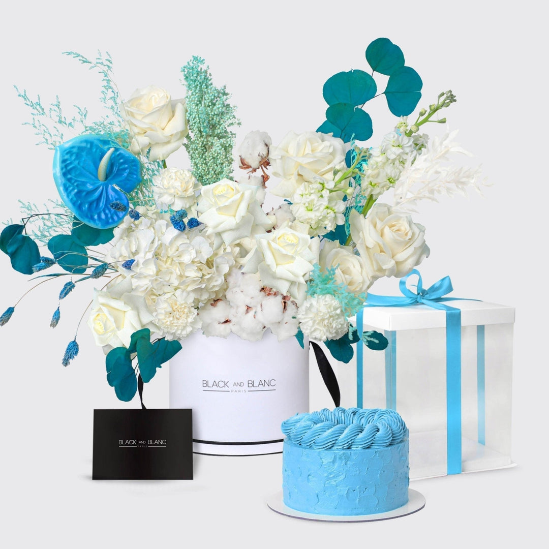 Aqua Elegance - BLACK AND BLANC