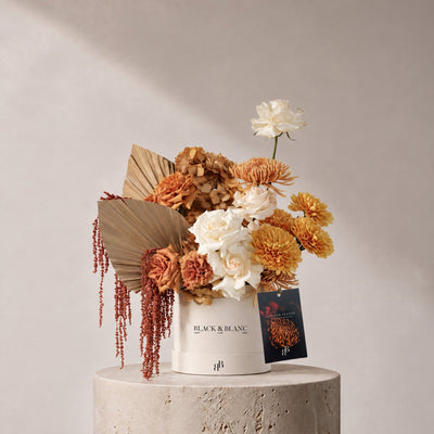 Autumn - Gather in Box - BLACK AND BLANC