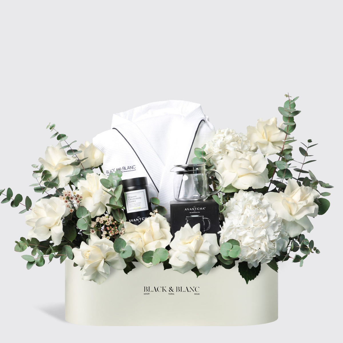 AVANTCHA Hampers - BLACK AND BLANC