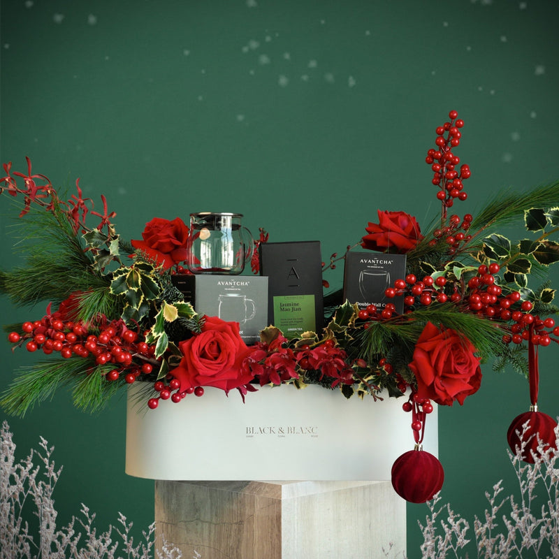 Avantcha Holiday Tea Hamper - BLACK AND BLANC