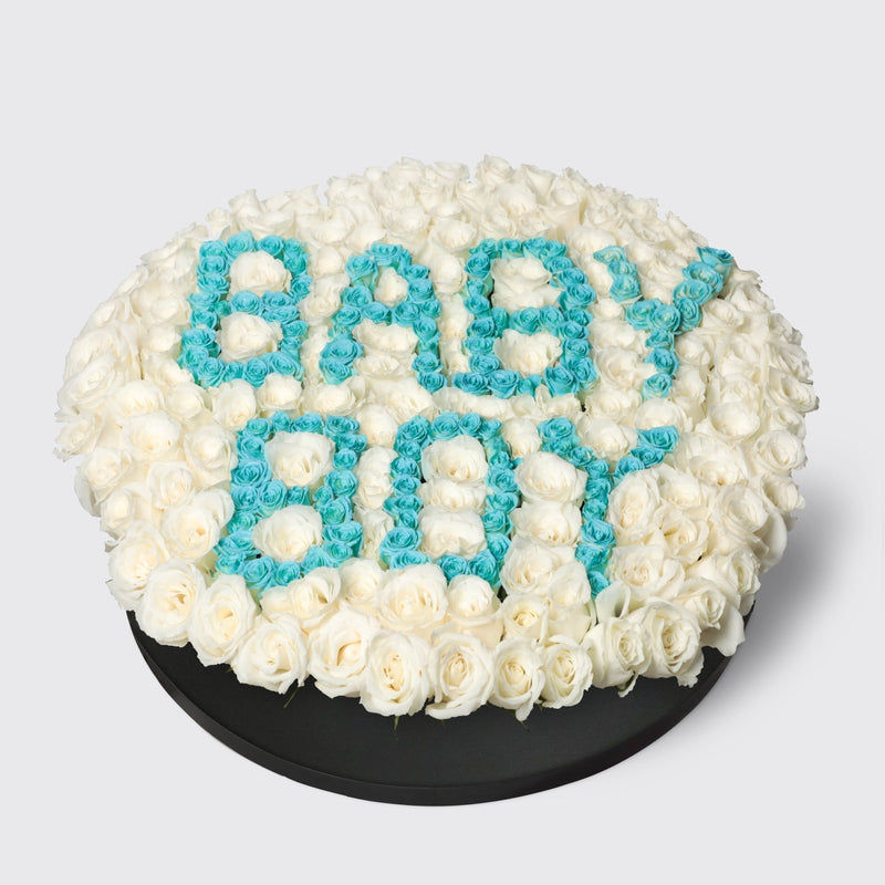Baby Boy Bloom Scripts - BLACK AND BLANC