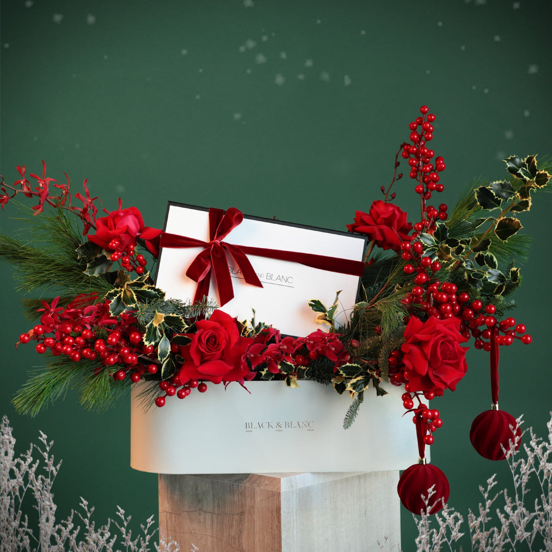 Black and Blanc Christmas Hamper Chocolate Truffles