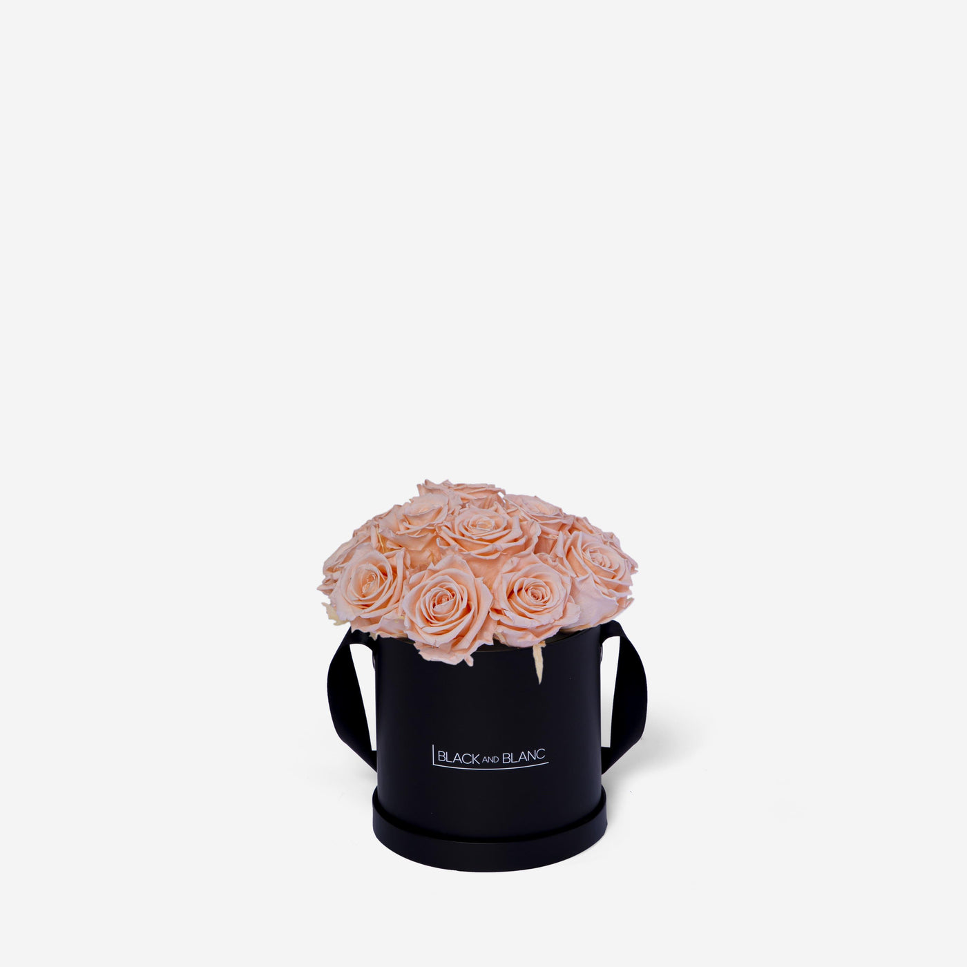 Blush BouqBox - Infinity Roses - BLACK AND BLANC