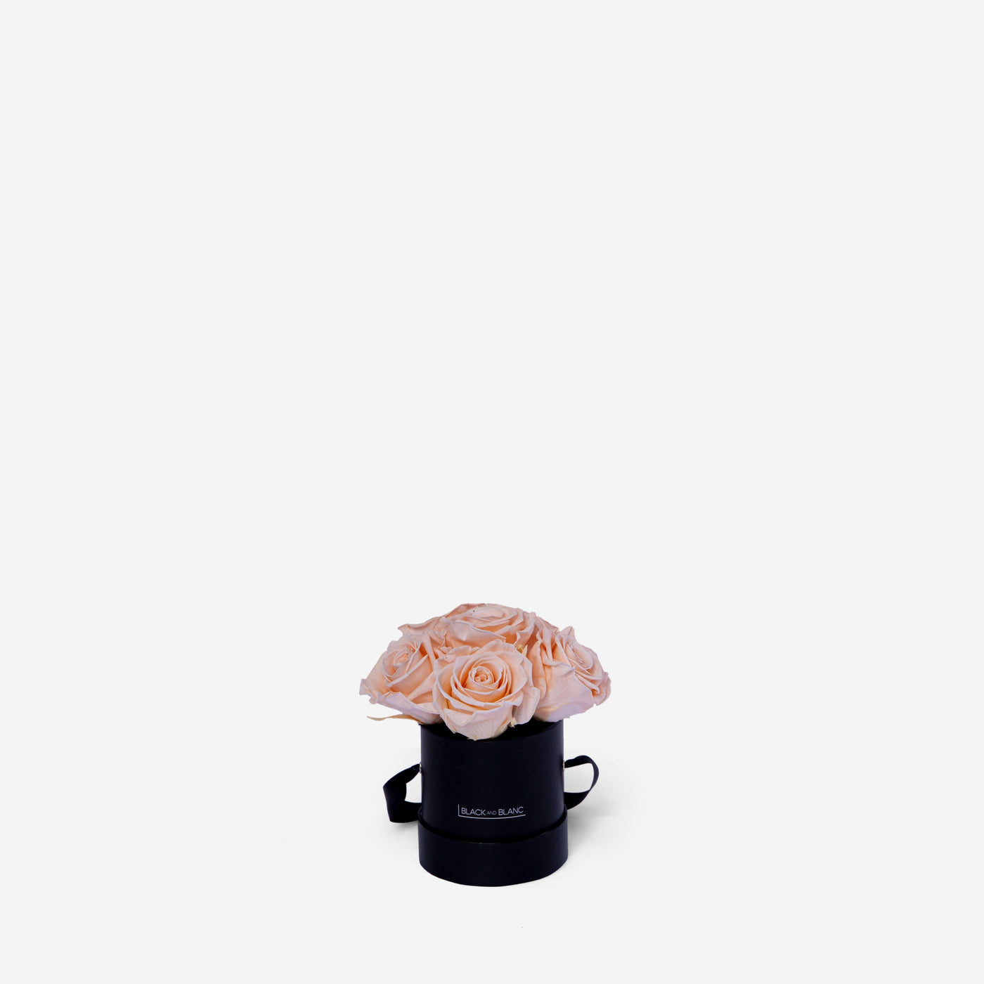 Blush BouqBox - Infinity Roses - BLACK AND BLANC