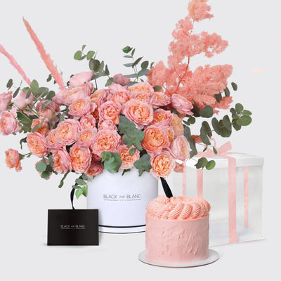 Blushing Beauty Set - BLACK AND BLANC