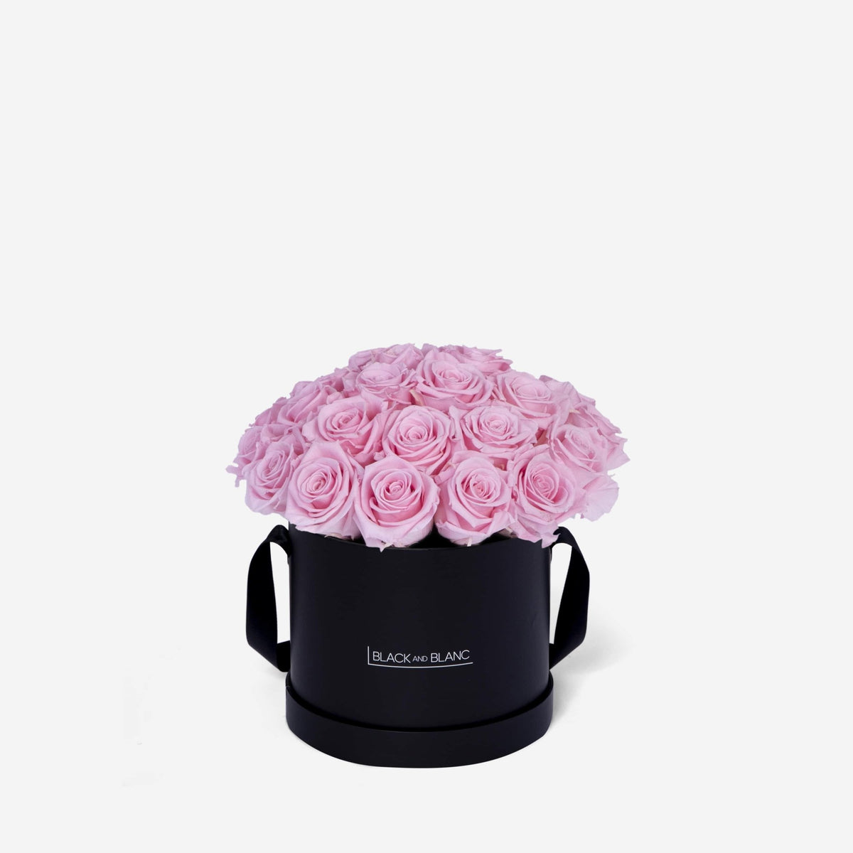BouqBox - Infinity Roses - BLACK AND BLANC