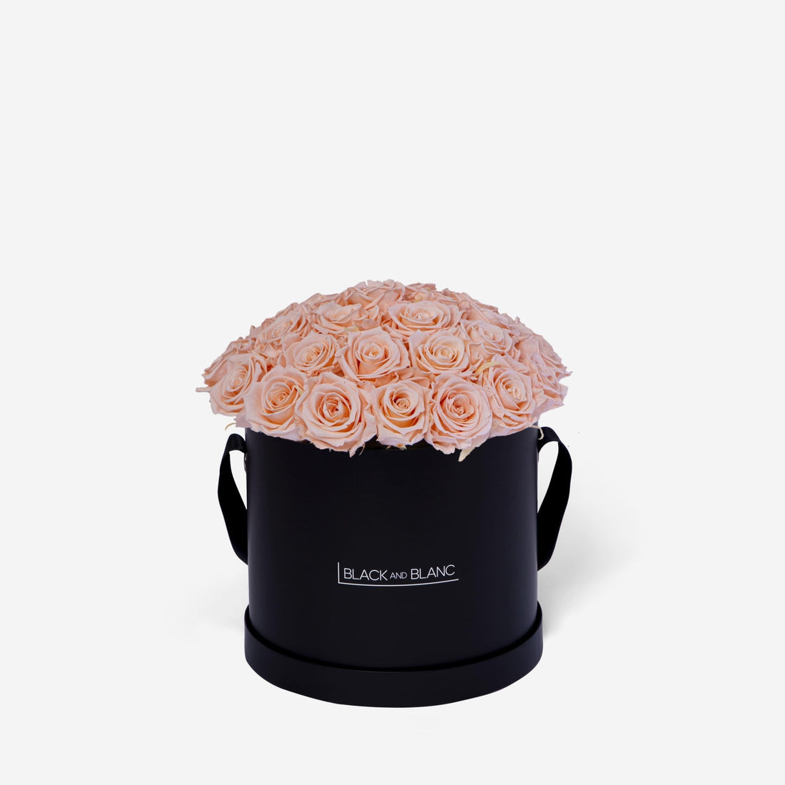 BouqBox - Infinity Roses - BLACK AND BLANC