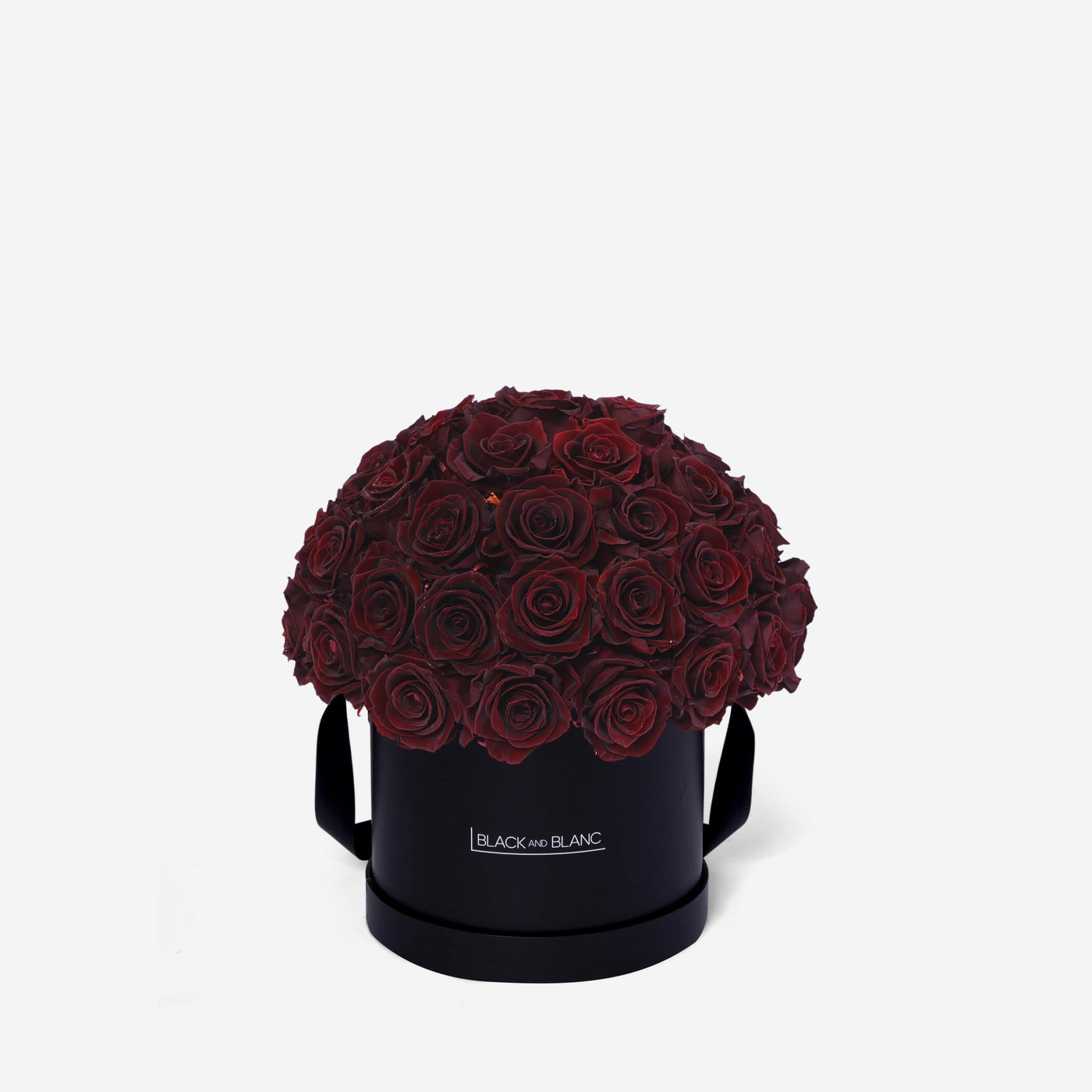 Burgundy Dôme Classic - Infinity Roses - BLACK AND BLANC