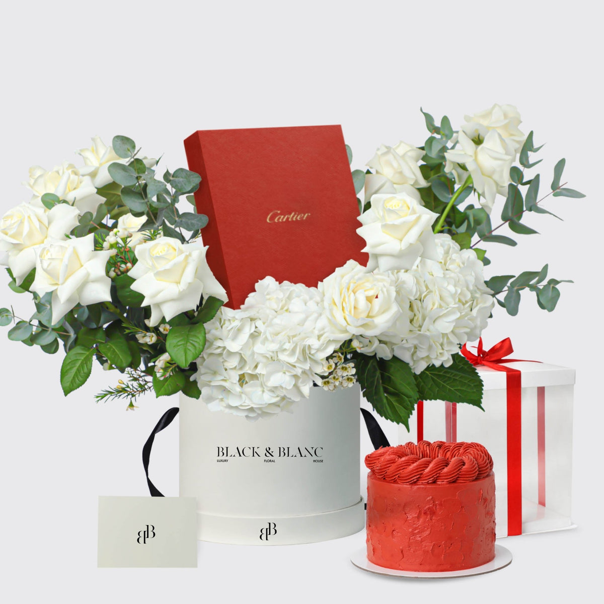 Cartier Crimson Luxury Set - BLACK AND BLANC