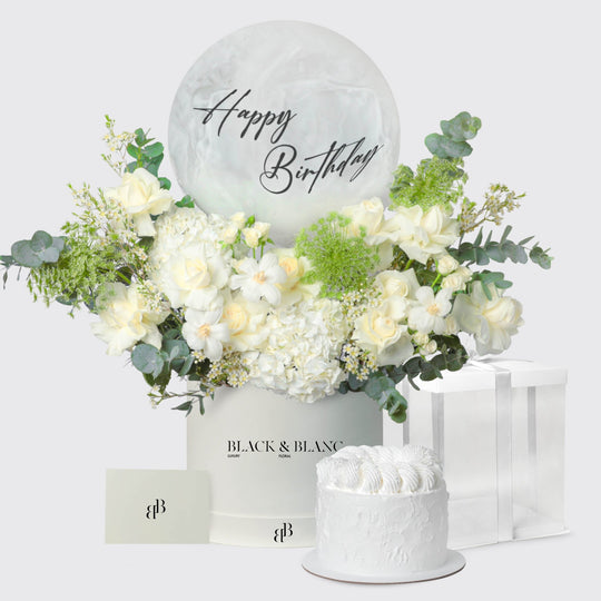 Cecile Birthday - BLACK AND BLANC