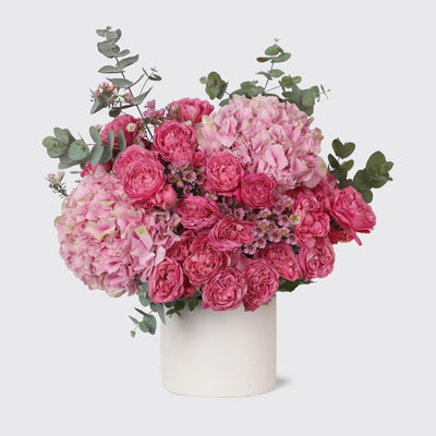 Celine Ceramic in Vase - BLACK AND BLANC