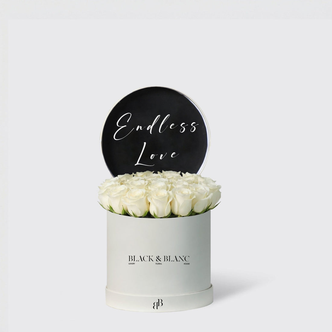 Classic Script - Endless Love - BLACK AND BLANC