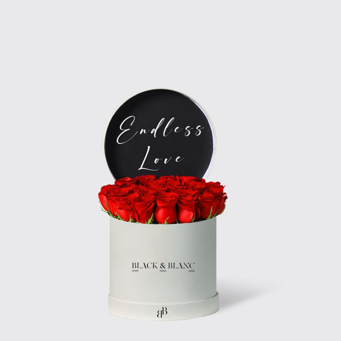 Classic Script - Endless Love - BLACK AND BLANC