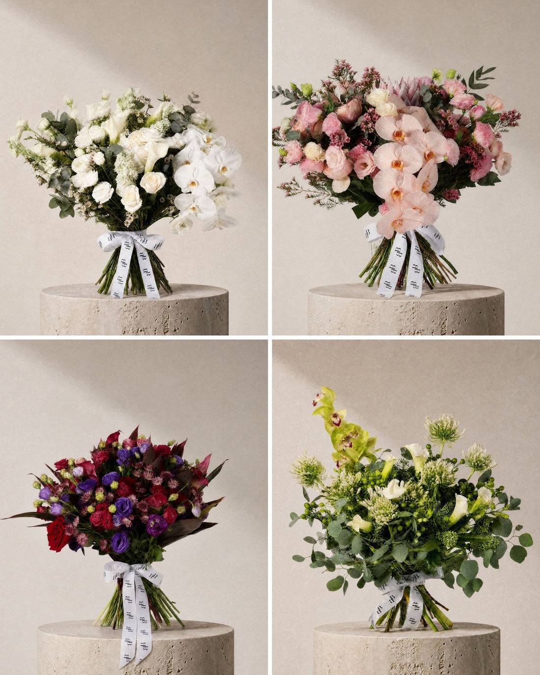 Couture Bouquet - BLACK AND BLANC