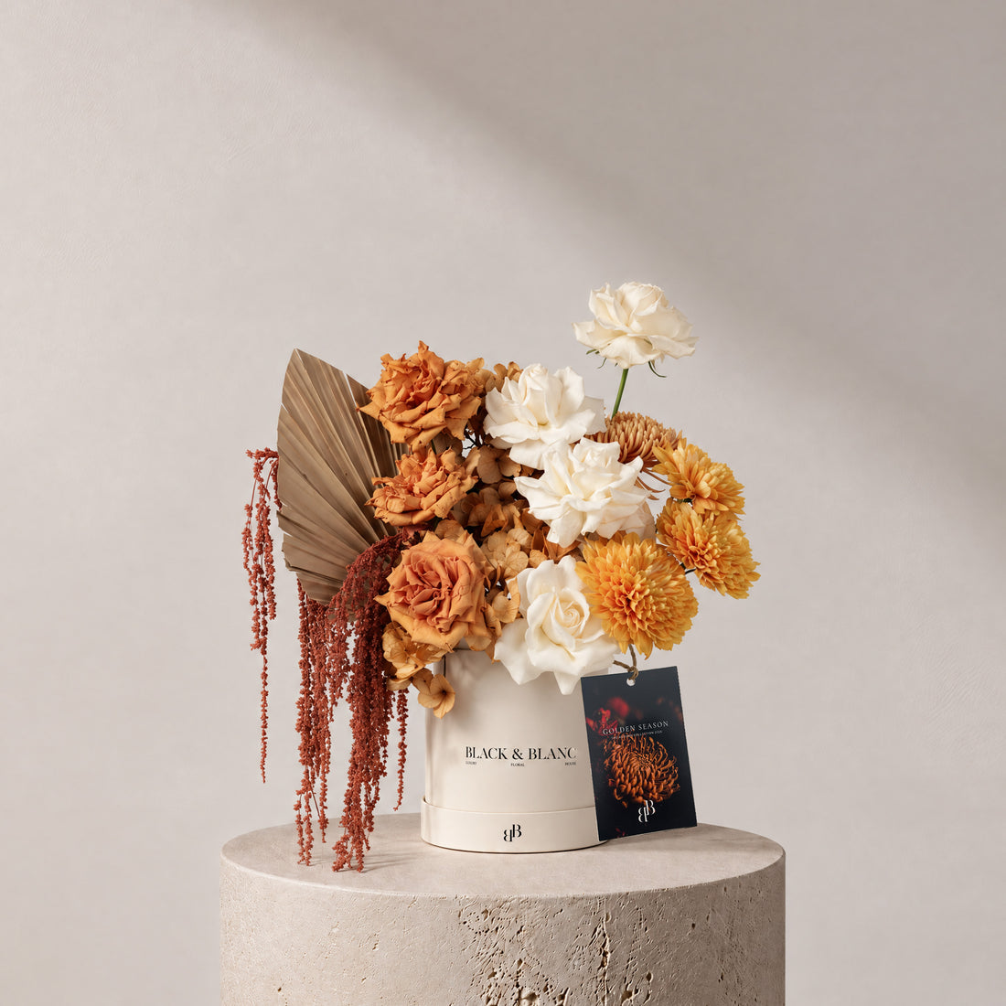 Autumn - Gather in Box - BLACK AND BLANC