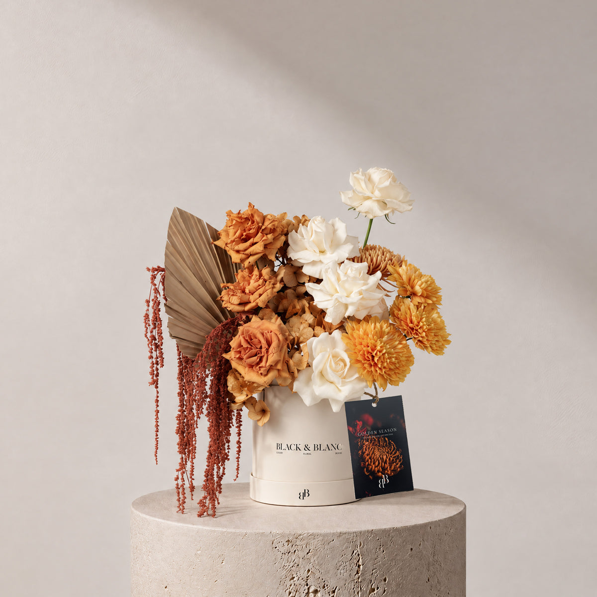 Autumn - Gather in Box - BLACK AND BLANC