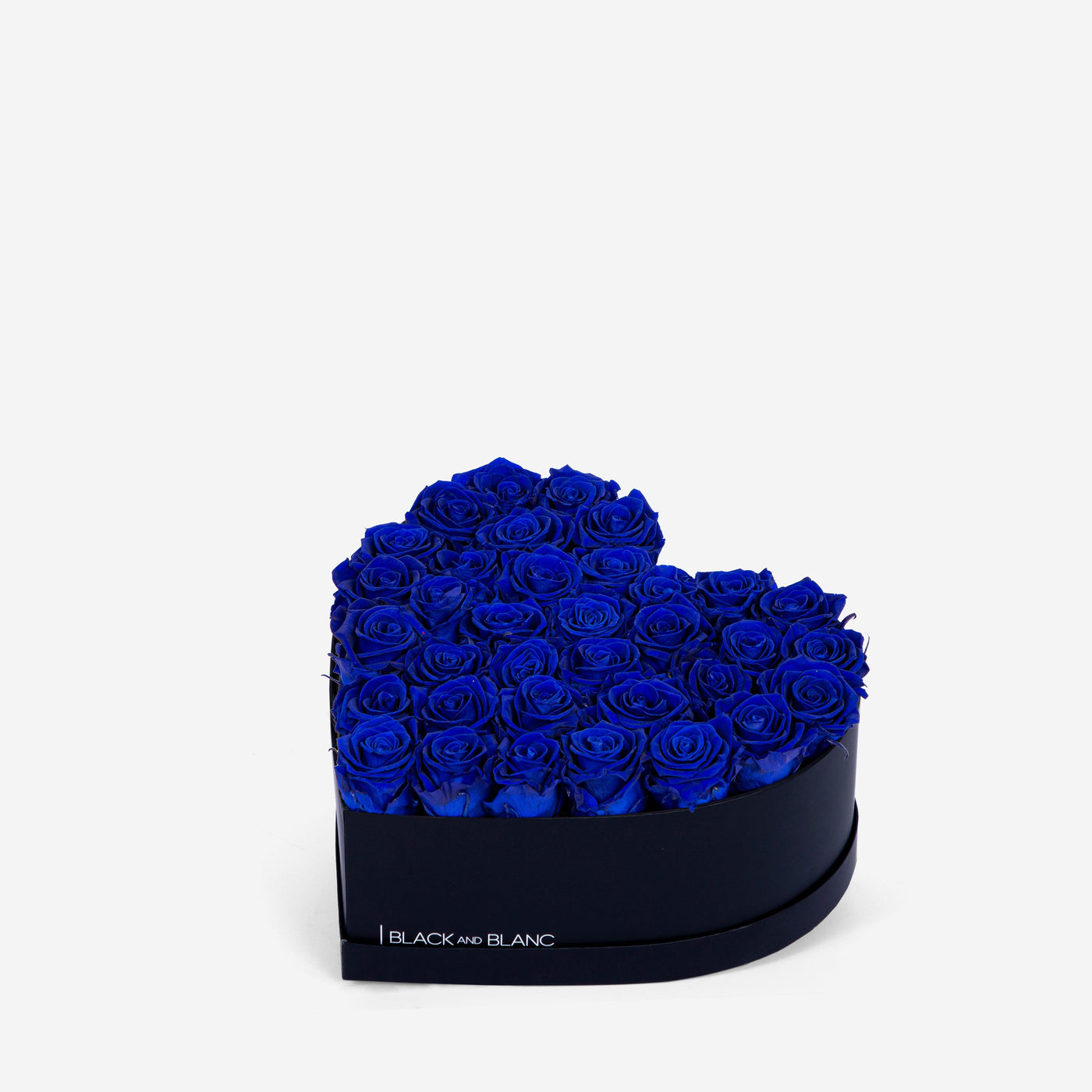 Deep Blue Infinity Love - BLACK AND BLANC