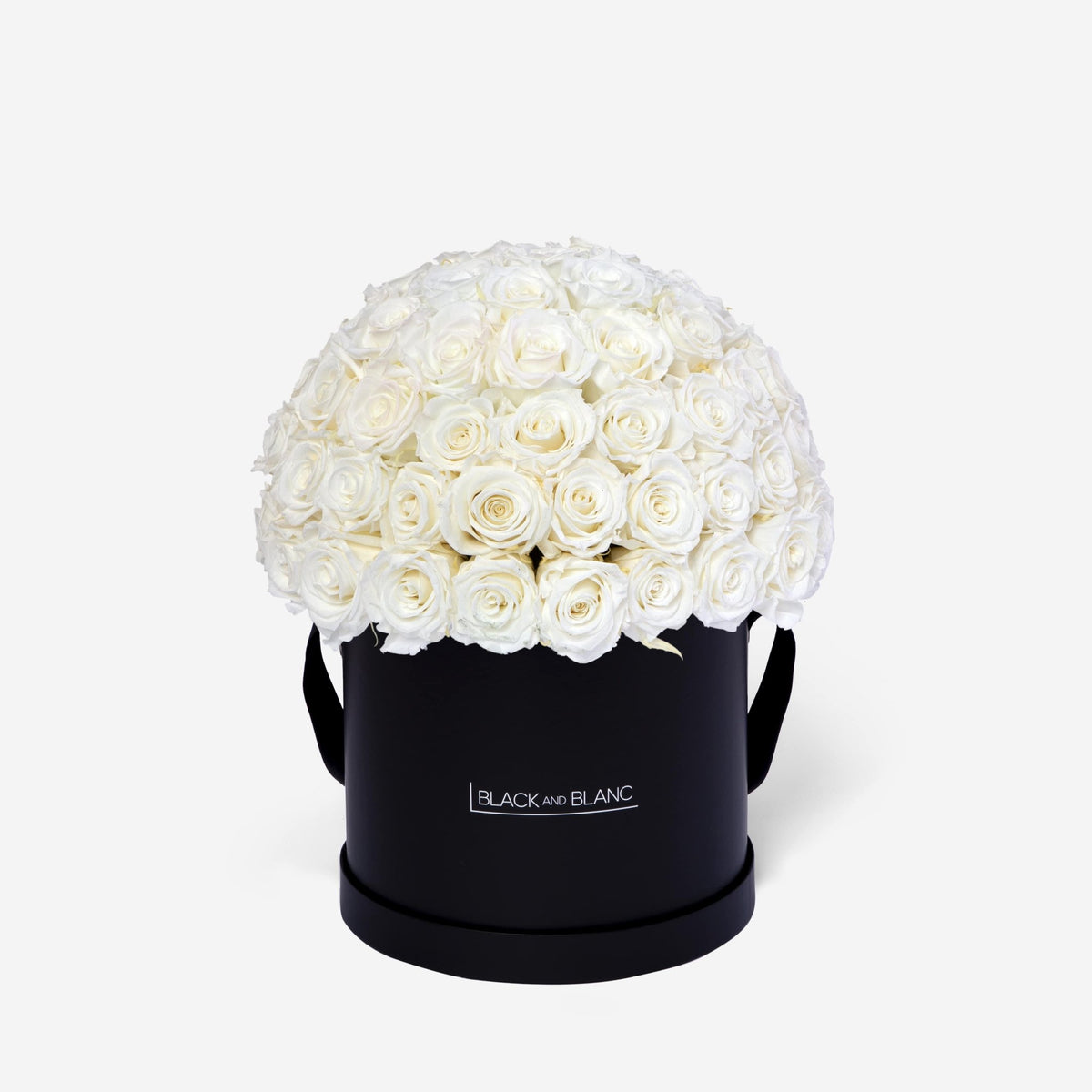 Dôme Classic - Infinity Roses - BLACK AND BLANC