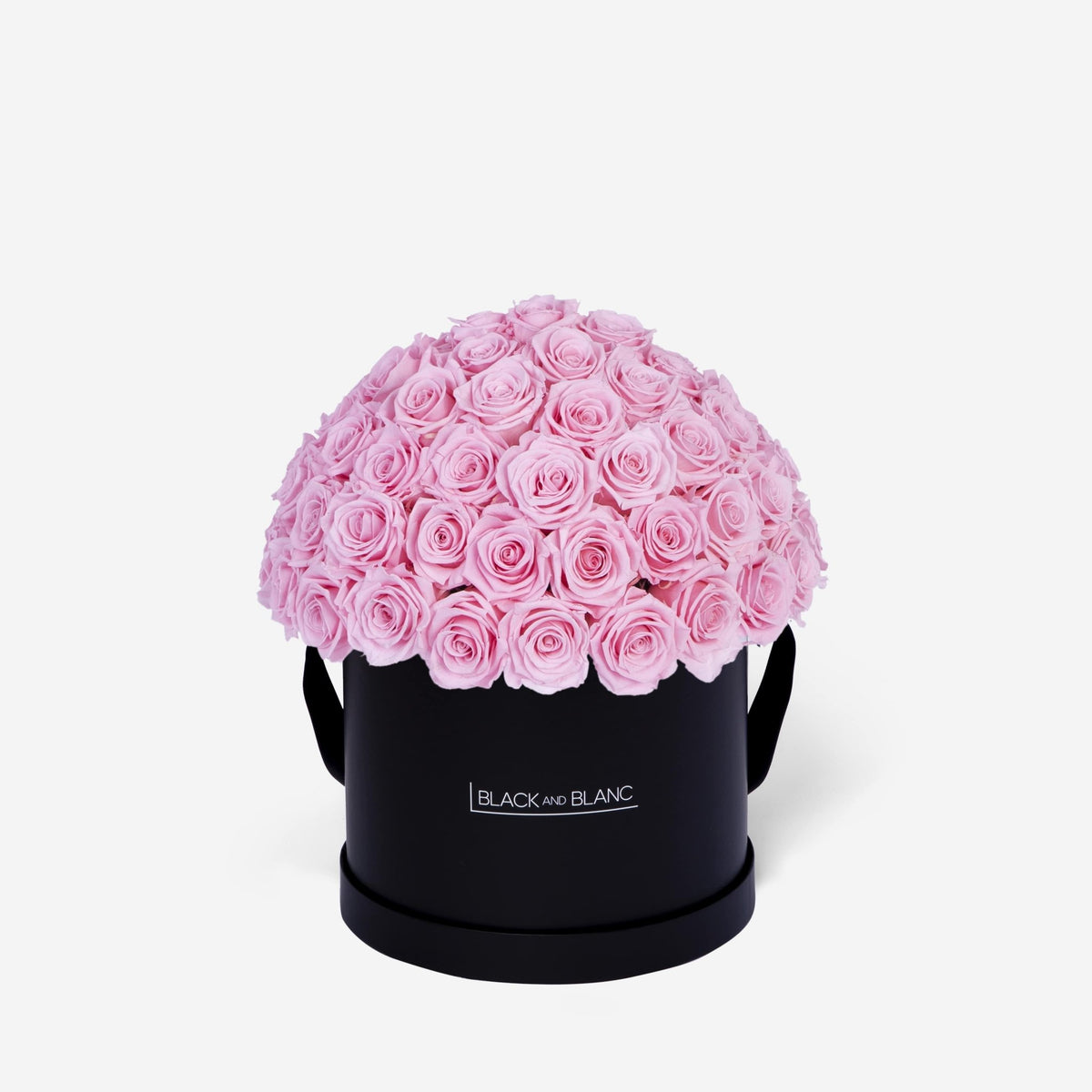 Dôme Classic - Infinity Roses - BLACK AND BLANC