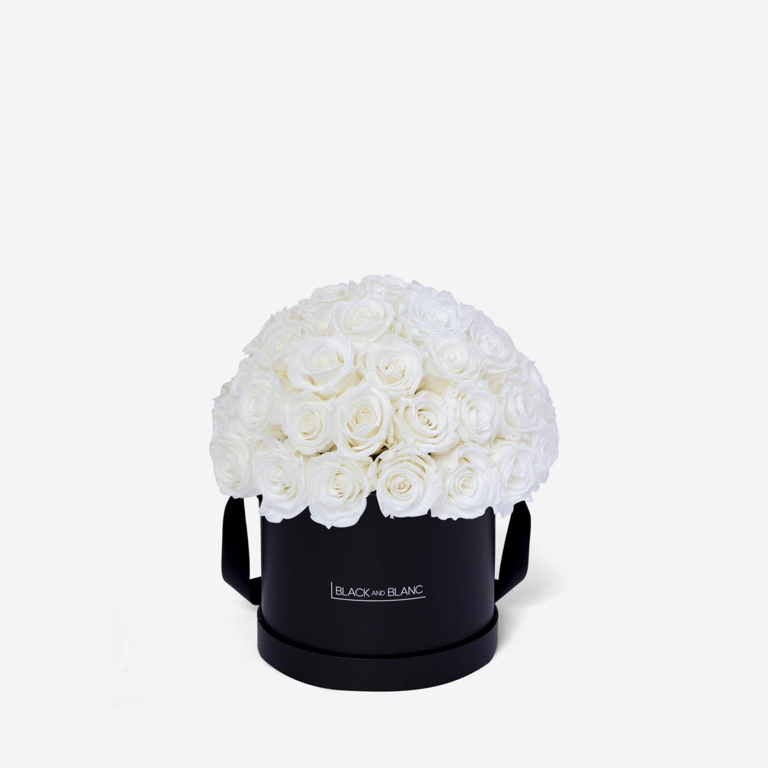 Dôme Classic - Infinity Roses - BLACK AND BLANC