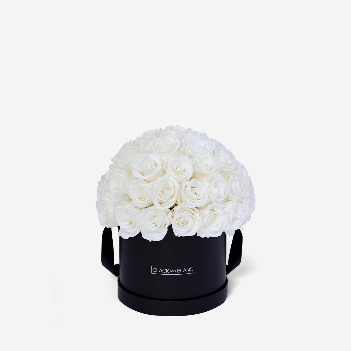 Dôme Classic - Infinity Roses - BLACK AND BLANC