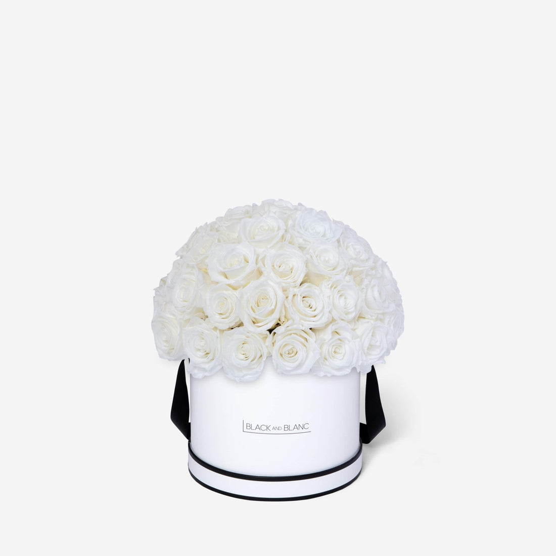 Dôme Classic - Infinity Roses - BLACK AND BLANC