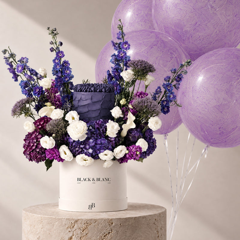 Antibes Birthday Set - BLACK AND BLANC