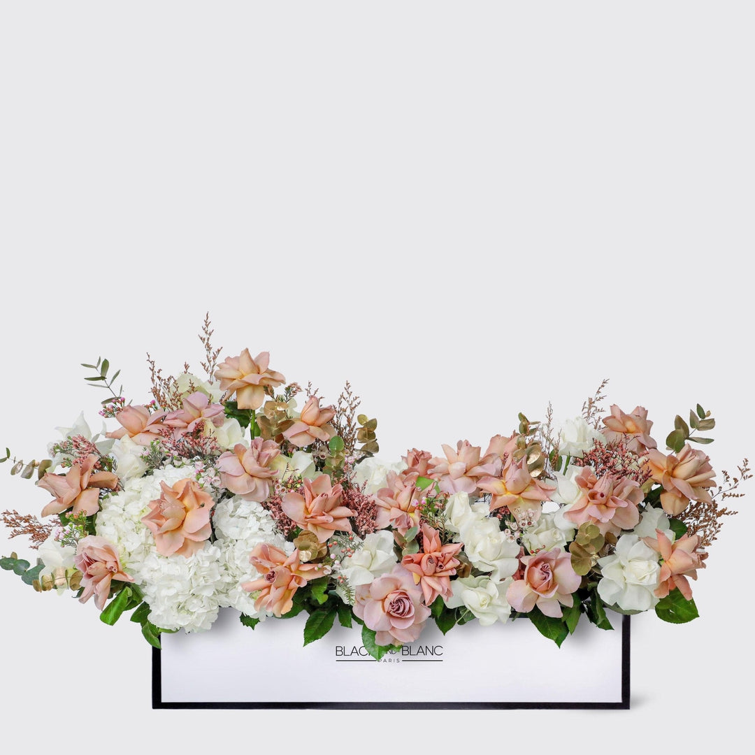 Elegance Serein in 1 Meter Box - BLACK AND BLANC