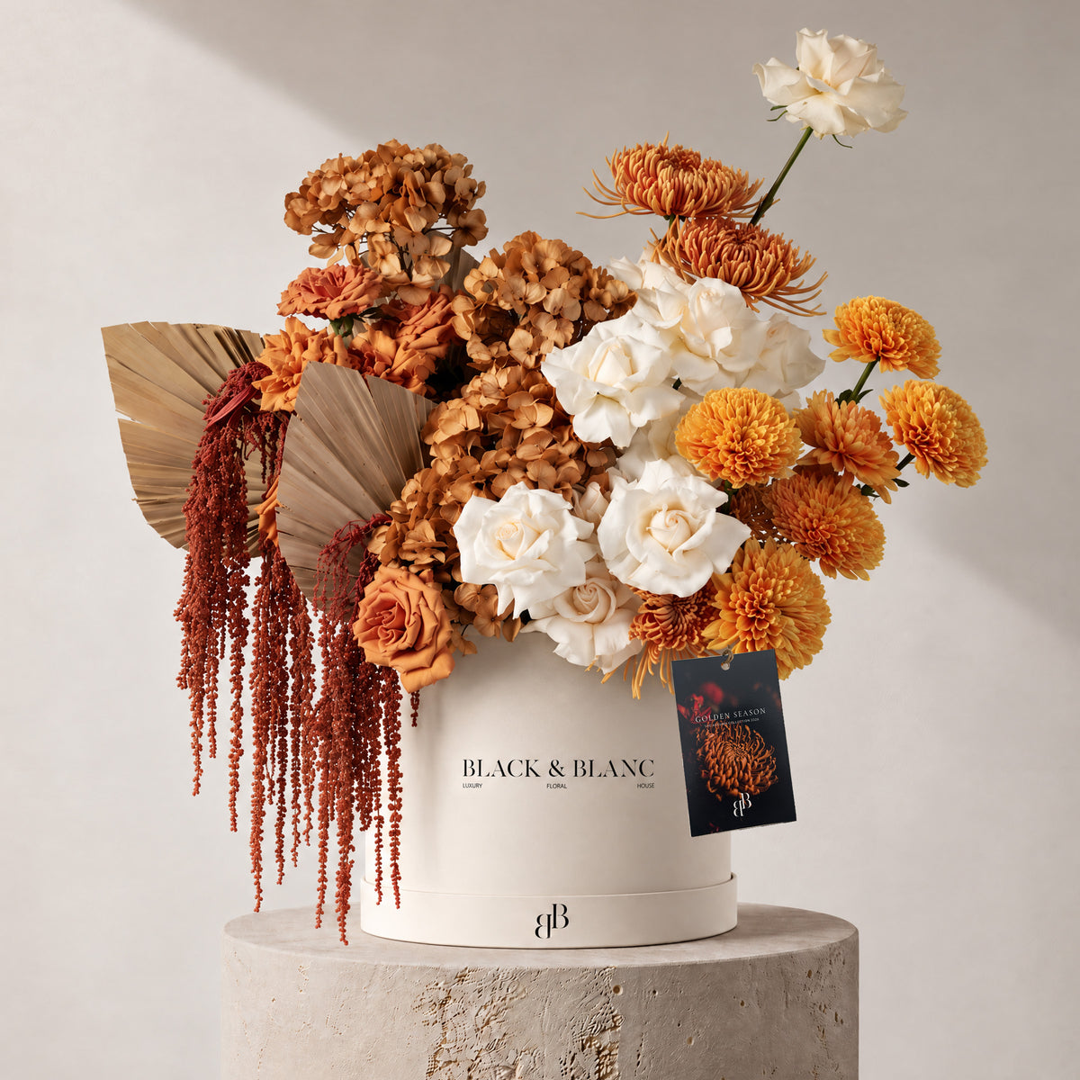 Autumn - Gather in Box - BLACK AND BLANC