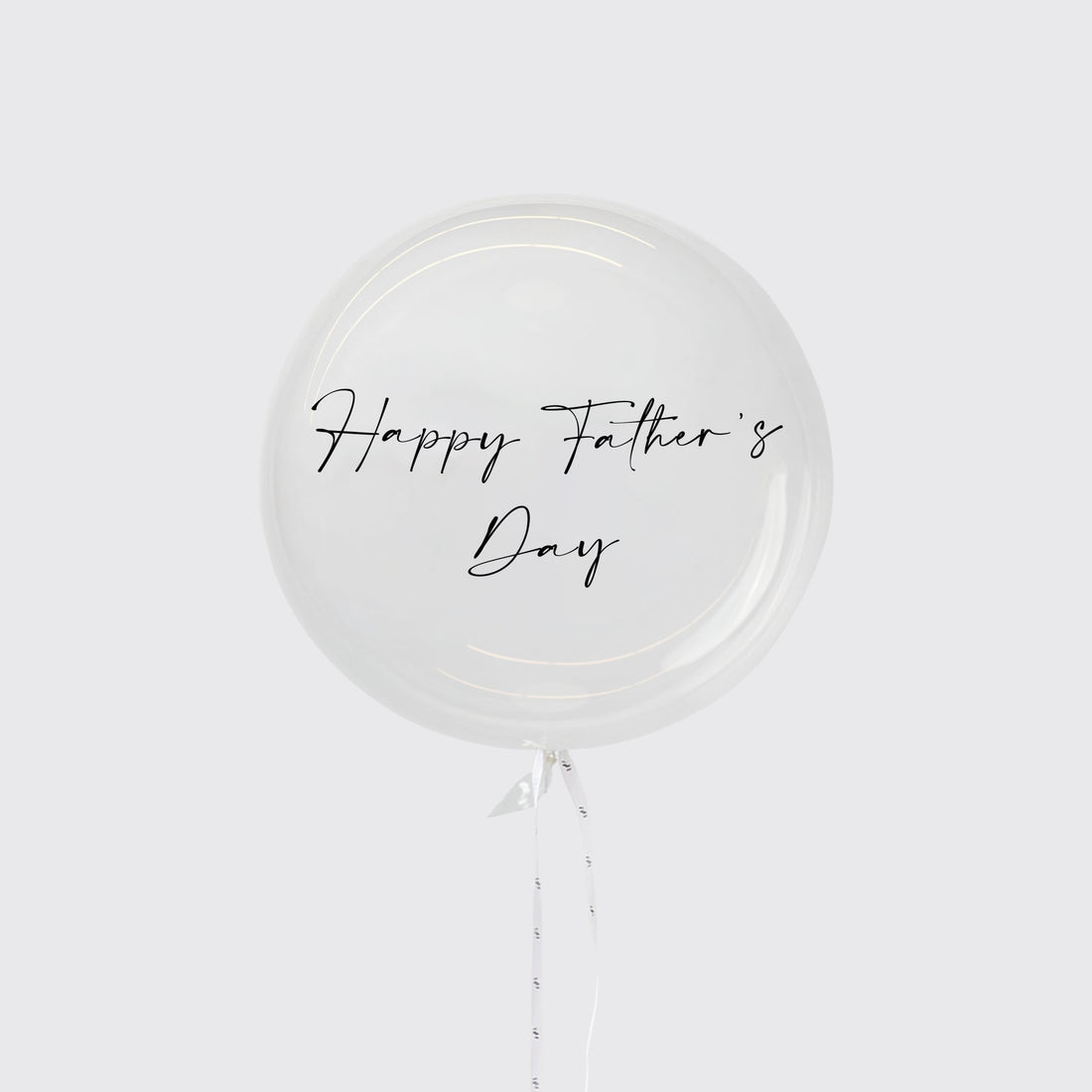 Father's Day Balloon - BLACK AND BLANC