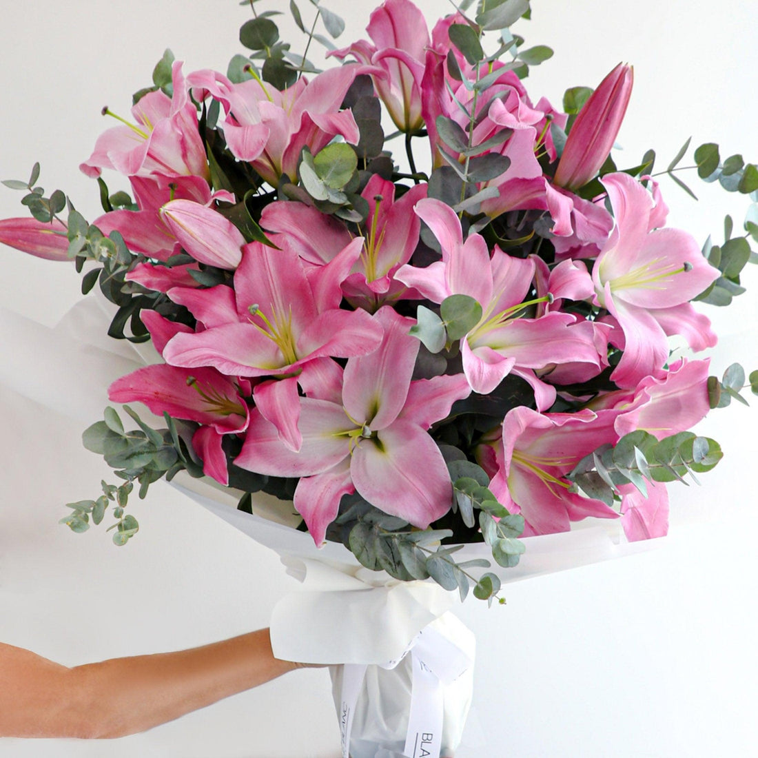 Fresh Lily Pink Bouquet - BLACK AND BLANC