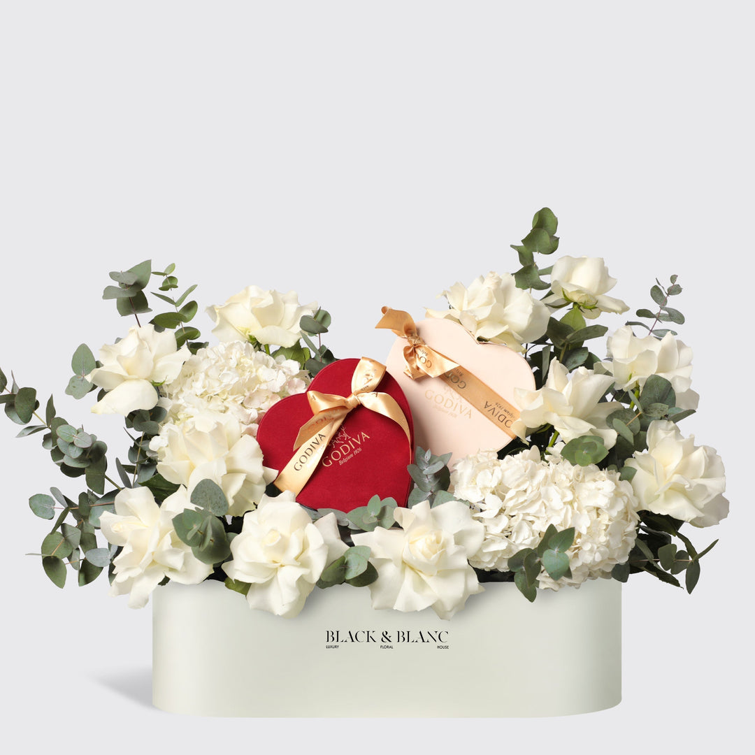 GODIVA - ((2box) Coeur Velvet Hamper)