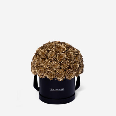 Gold Dôme Classic - Infinity Roses - BLACK AND BLANC