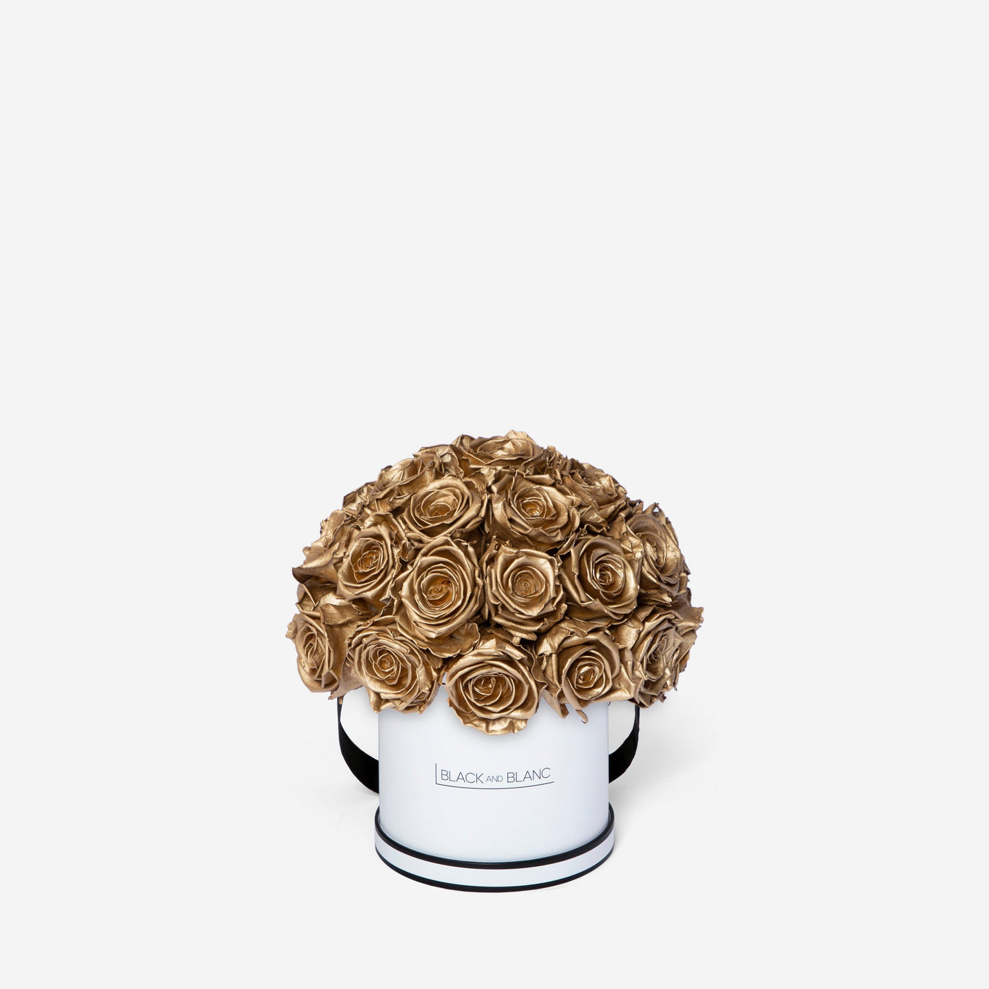 Gold Dôme Classic - Infinity Roses - BLACK AND BLANC