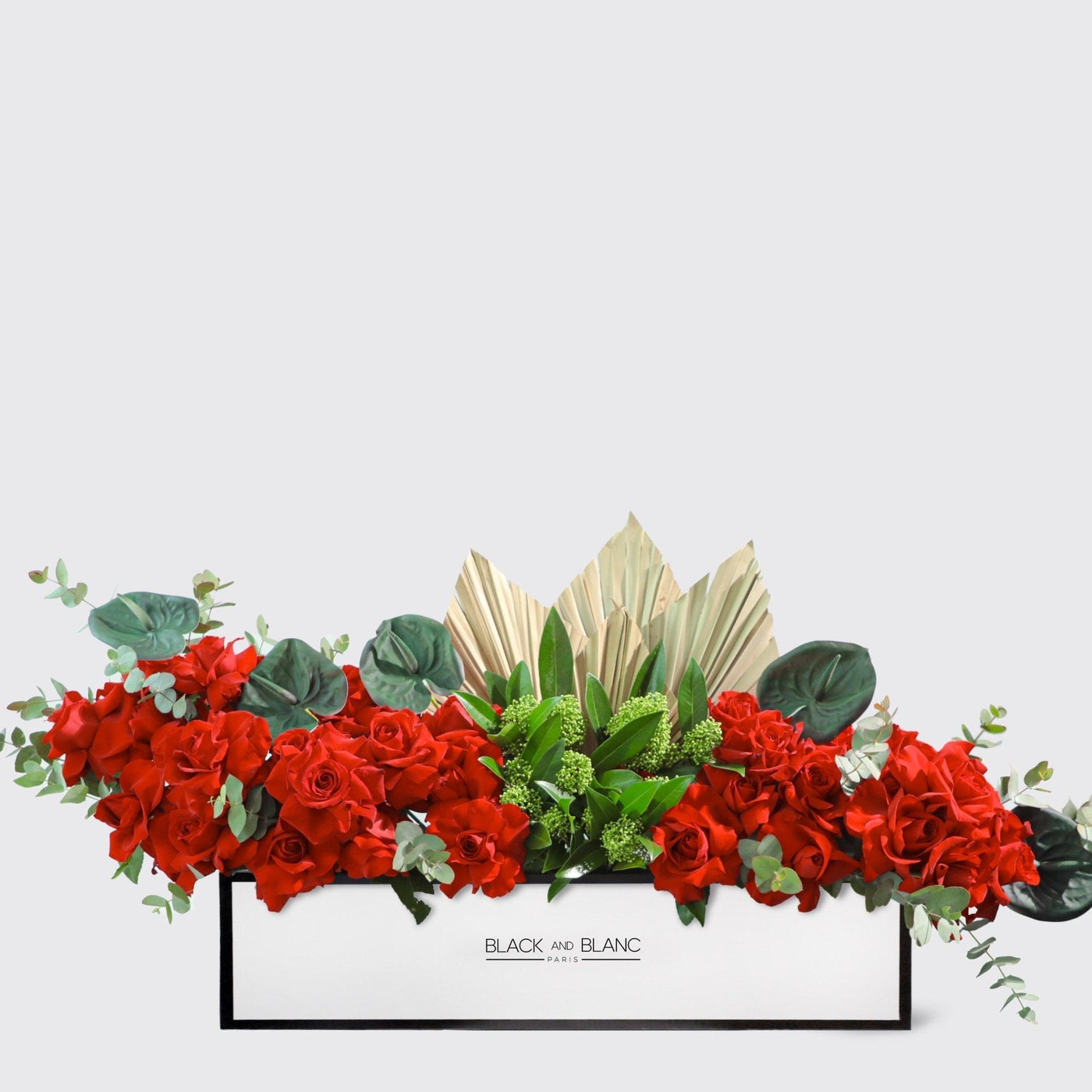 Golden Bloom in 1 Meter Box - BLACK AND BLANC